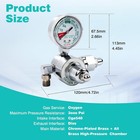 For M1-540-p M1 Series Preset Pressure Gauge Regulators  Oxygen 3000 Psi