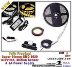 Professional Rgb Multi Color Kitchen Under Cabinet Counter Led Strip Motion Kit