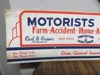 Vintage Motorists Mutual Insurance gram General Insurance Uhrichsville  Oh Card