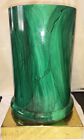 Vintage Italian Aldo Tura Green Malachite Pedestal Or Column Italy Artist