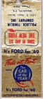 1949 Pollock Timblin Company Ford Dealership Sharon Mercer County Pennsylvania