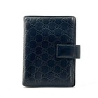 Gucci Agenda Day Planner Cover Gg Guccissima Black Leather 115241