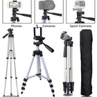 Professional Camera Tripod Stand Phone Holder Mount For Iphone Samsung   Bag Usa