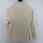 Todd Snyder Mens Italian Wool 42r Ivory Double Breasted Peak Lapel Tuxedo Jacket