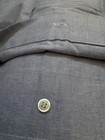 New Ralph Lauren Organic Oxford  Solid  One European Euro Sham-blue