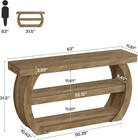 Farmhouse Tv Stand For 75-inch Tv  63   Entertainment Media Center With Storage