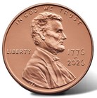 2026 Membership To Receive 3 2026 Dual Dated 1776-2026 S Proof   Pd Unc Pennies