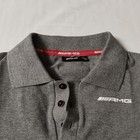 Mercedes Amg Petronas F1 Team Polo Shirt Youth Xl 152 158 Grey Black Red Racing