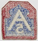 Original Wwii 5th Army Patch  Nice White Back