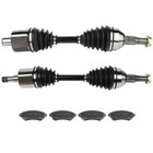Pair Front Cv Axles 60-5235 Chevy Impala Montecarlo Buick Century Intrigue 97-05