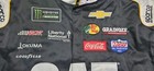 Nascar Ryan Newman Cat Embroidered Racing Jacket Mens Size Xl Black White