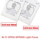 Orthodontic Sale Ortho Niti Open Coil Spring 0 010 0 012 180mm 2pcs pack