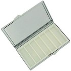 Vintage Witchs Powders Pill Box Compact Rectangle 7 Day Pill Box Pill Case 