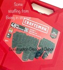 Craftsman Empty Tool Case - 48 Pc 1 2 Drive Impact Metric Sae Sockets