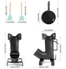 Wood Burning Rocket Stove  Camping Rocket Stove For Outdoor Cooking With Skillet