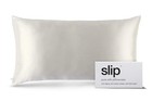 Slip Pure Mulberry Silk Pillowcase - White  Size  King  20  X 36   Luxury New