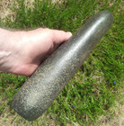 Authentic Indian Artifact 11  Green Hardstone Roller Pestle Washington Arrowhead