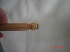 Nice   Clean  1940 s Gillette Gold Tone De Safety Razor Ball End 3 Piece U s a 