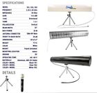 Black Yagi Indoor Desktop Cantenna Wi-fi 2 4 Ghz  Wifi Antenna 15dbi Booster