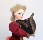 Antique French Rare Tipper Doll Mechanical Miniature C1890