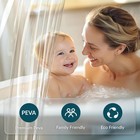 Extra Long Shower Curtain Liner72 X 84clear Plastic Shower Liner Peva Waterproof