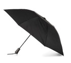 Totes Folding Reverse-close Umbrella With Wind Protection Black New In Packaging