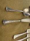  5  Dinner    11  Salad Forks    Louvain Wm Rogers International Silverplate