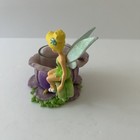 Disney Tinker Bell Purple Flower Voyive Candle Holder Rare Vintage