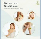 Jade Roller And Gua Sha Set - Guasha Tool For Face - Skin Care Gift Set