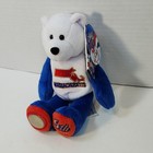  6 Massachusetts State Quarter Bear Made By Limited Treasures Coin Bear Beanie