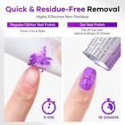 Nail Polish Removerpads  Acetone Gel Nail Polish Removerwipes50 Pcsprofessional