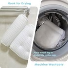  Bathtub Pillow Headrest Bath Pillows For Tub Neck And Back Support With White