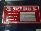 Peter W  Dahl 120vac To 12 6vac 22amp Filament Transformer Nos
