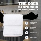 Hand Towels -  Soft Cotton Supper Absorbent Kitchen Hotel Spa Towel 6-pk 16x27