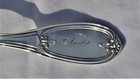 Two Large American Coin Silver Tablespoons Joseph Seymour  olive  19th Century