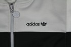Vintage 80s Adidas Trefoil Striped Color Block Track Jacket Multicolor Large