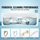 Ultrasonic Jewelry Cleaner Ultrasonic Cleaner Machine Portable 16oz 470ml 