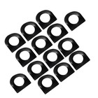 Motorcycle 14pcs Footpeg Support Bar Spring Washer Washer For Harley Black 14
