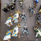 2000   s Schleich Papo Chap Mei Medieval World Of Knights Lot 40  Figures   Extras