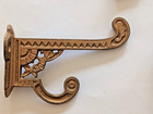 Set Of 3 Antique Cast Iron Of Eastlake Hooks