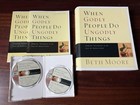 When Godly People Do Ungodly Things - Beth Moore Bible Study Leader Kit Dvd Book