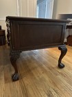 Solid Mahogany  Executive Credenza With Hutch   