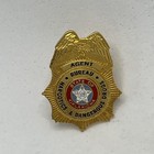 Oklahoma Bureau Narcotics Dangerous Drugs Police Us Government Enamel Hat Pin