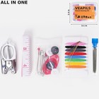 Mini Sewing Kit Travel Size With Threads Needles Buttons  Travel Sewing Kit