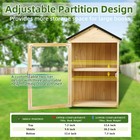 Little Library Box Outdoor  2-tier Little Library For Neighborhoods Community   