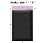  000 4x8  4x7  Poly Bubble Padded Envelopes Mailers Shipping Bags Black 500 Pcs