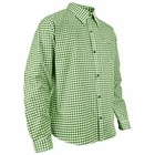Oktoberfest Costume Mens Bavarian Shirt Full Sleeve Checked Shirt Green German