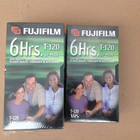 New Fuji Film Vhs Pack Of 5 Video Tape Cassettes 6 Hours Ep High Quality T-120