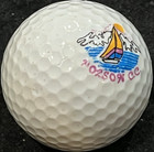Polson Country Club Golf Course Logo Ball Polson  Mt Older Logo