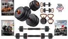 90lbs Ds2 Adjustable Dumbbell Set - Eco-friendly With Secure Lock Design